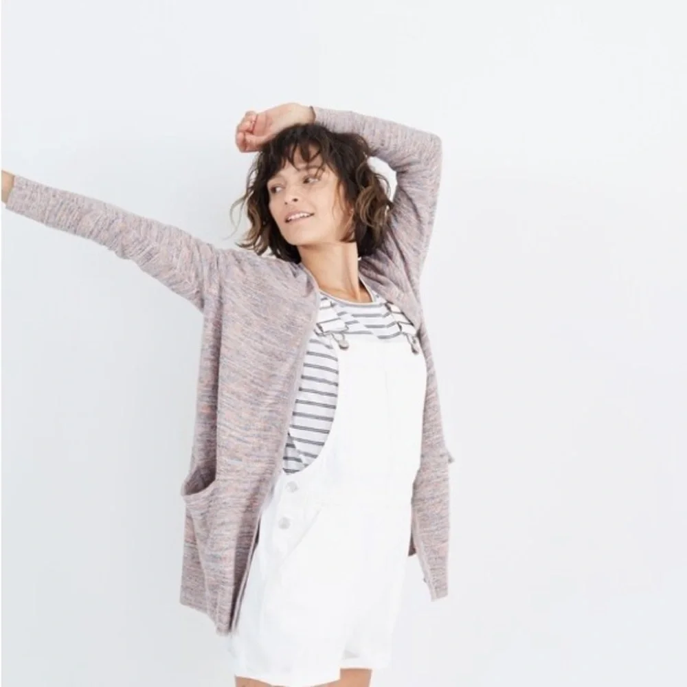 MADEWELL | Marled Summer Ryder Cardigan Sweater sz XS